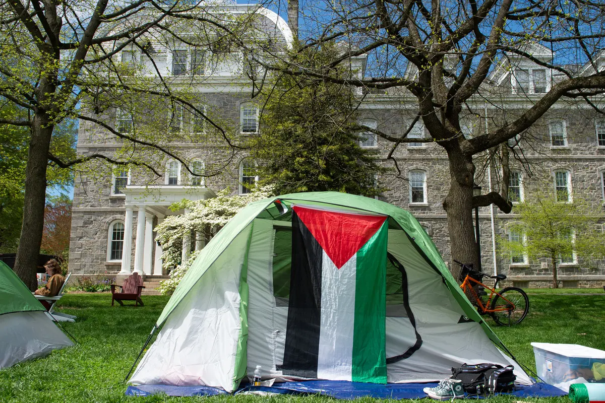 Kemah Pro Palestina Bermunculan di Kampus-Kampus AS