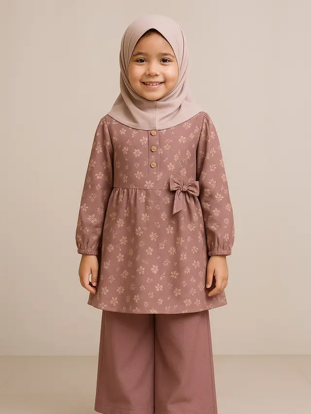 Model Tunik Anak SD (Image by ChatGPT)