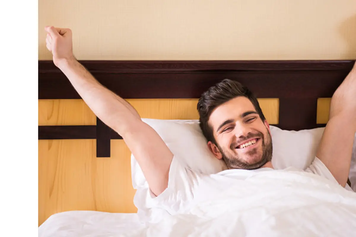Ilustrasi bangun tidur
