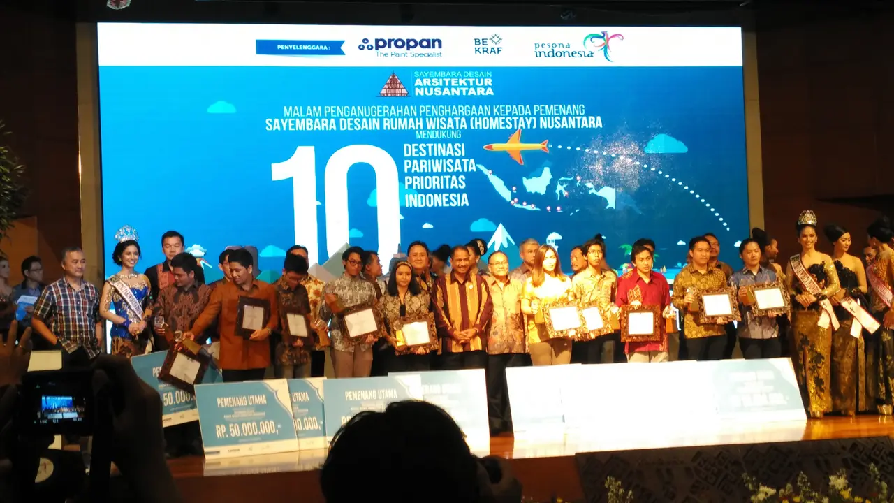 Ini dia Jawara Sayembara Desain Rumah Wisata Indonesia