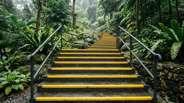 Model Tangga Outdoor yang Aman Saat Musim Hujan
