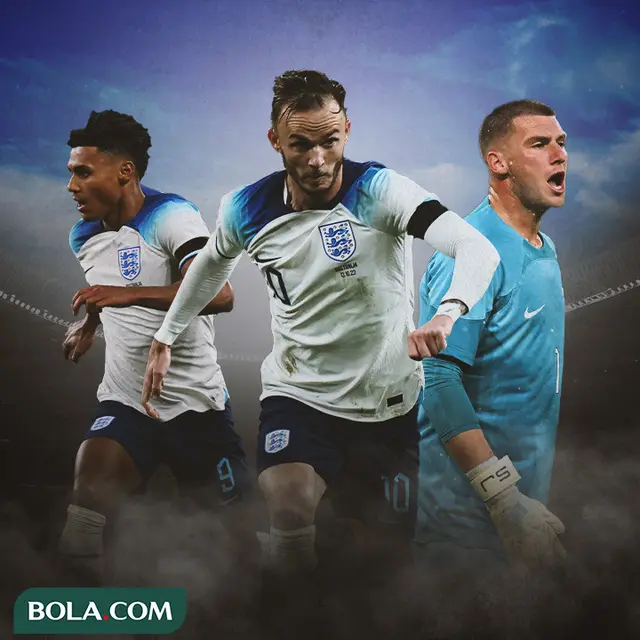 Ilustrasi - 3 Pemain Inggris yang Layak Pergi ke Euro 2024