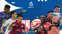 Duel antarlini Persis Solo vs Persija Jakarta. (Bola.com/Gregah Nurikhsani)