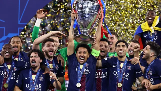 Paris Saint-Germain juara Liga Champions