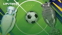 Banner Piala Euro 2024 dan Copa America 2024 (Liputan6.com/Abdillah)