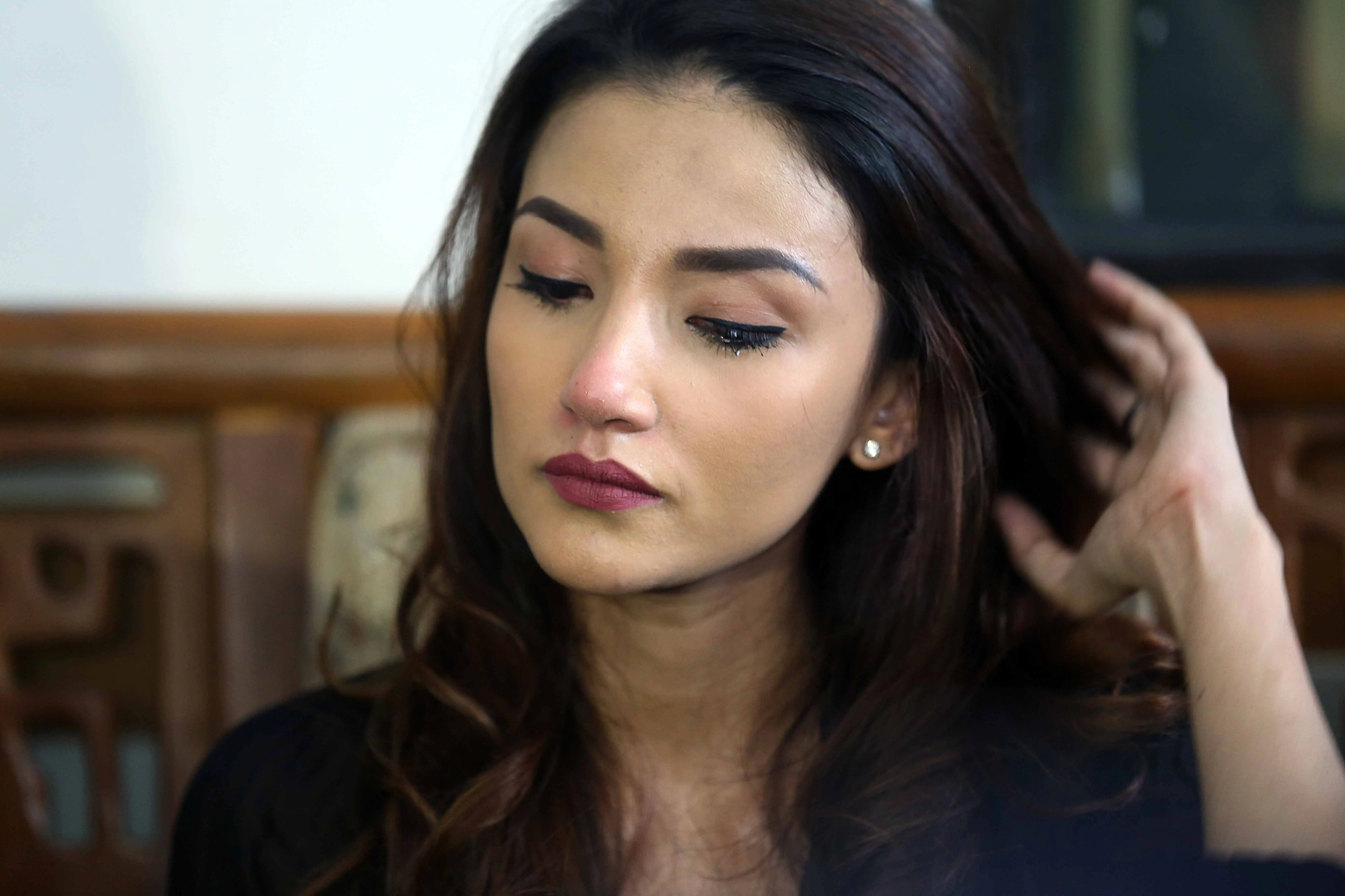 Sejak rumah tangganya bermasalah, Marwah tidak bisa lagi bertemu dengan buah hatinya selama 3,5 bulan. Meski telah melakukan dengan berbagai cara termasuk minta bantuan KPAI. (Nurwahyunan/Bintang.com)