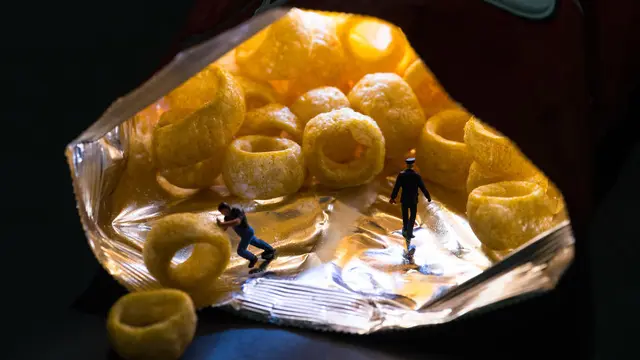 Diorama Berbahan Makanan