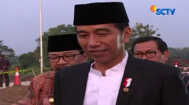 Dengan ruas tol yang ada, Presiden Jokowi berharap bisa mengurai kemacetan pada arus mudik lebaran nanti.