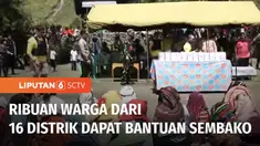 Ribuan sembako dan selimut kembali dibagikan pada ribuan warga Puncak Jaya, Papua Tengah. Begitu antusias warga datang berkilo-kilometer yang sebagian juga turun dari perbukitan. Bekerjasama dengan PPAD dan TNI-Polri, YPP SCTV-Indosiar bagikan ribuan...