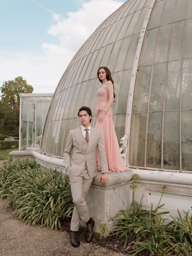 Bak Princess Aurora, Gaya Syifa Hadju saat Prewedding di London Tampil Manis dalam Balutan Gaun Pink