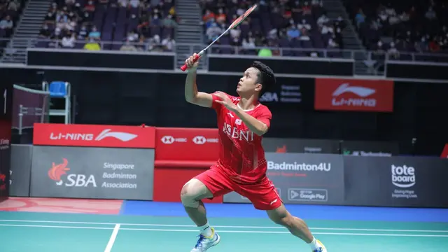 Anthony Ginting - Anthony Sinisuka Ginting - Singapore Open 2022 - 15 Juli