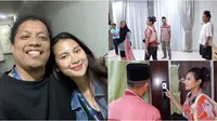 Momen mertua Indah Permatasari datang ke Jakarta. (Sumber: Instagram/arie_kriting / YouTube/Indah Permatasari)
