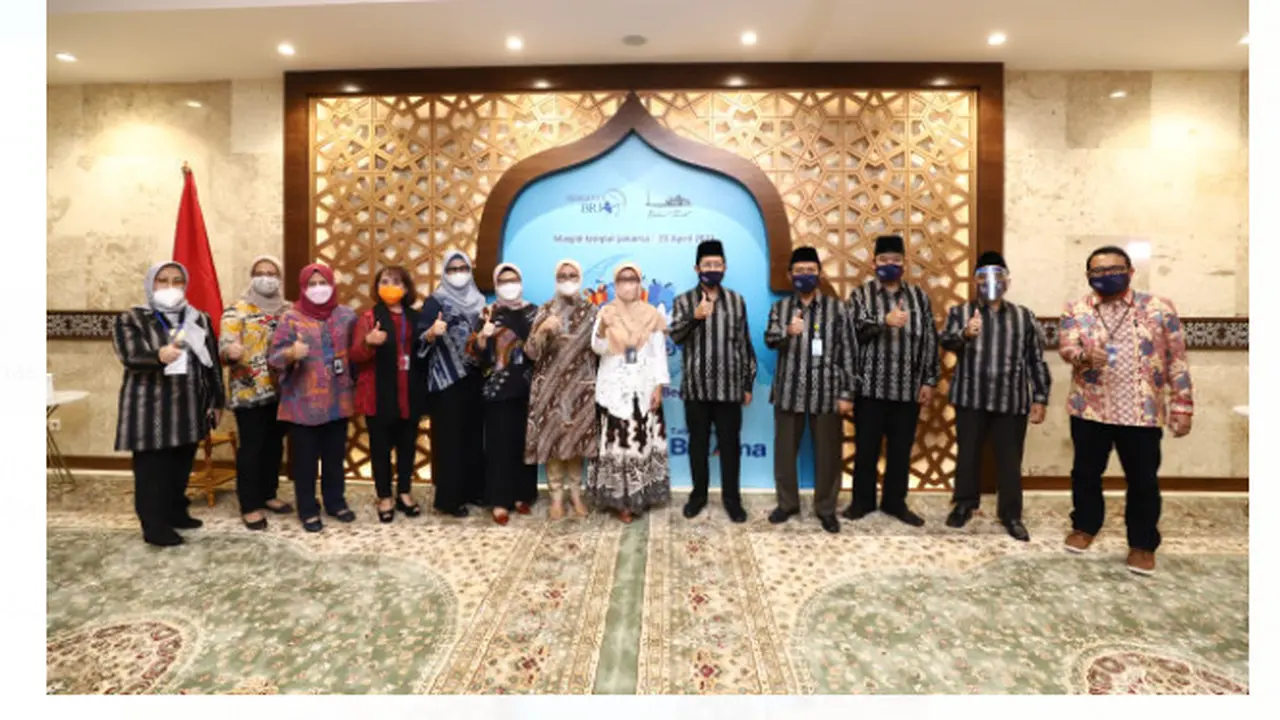 PT Bank Rakyat Indonesia (Persero) Tbk atau BRI memberikan bantuan kepada masyarakat melalui Masjid Istiqlal. Dok BRI