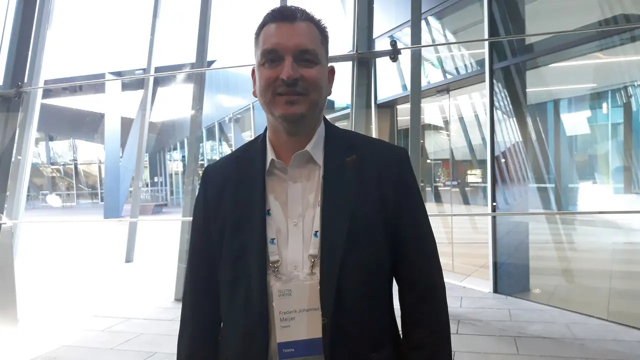 CEO Telkomtelstra Erik Meijer.