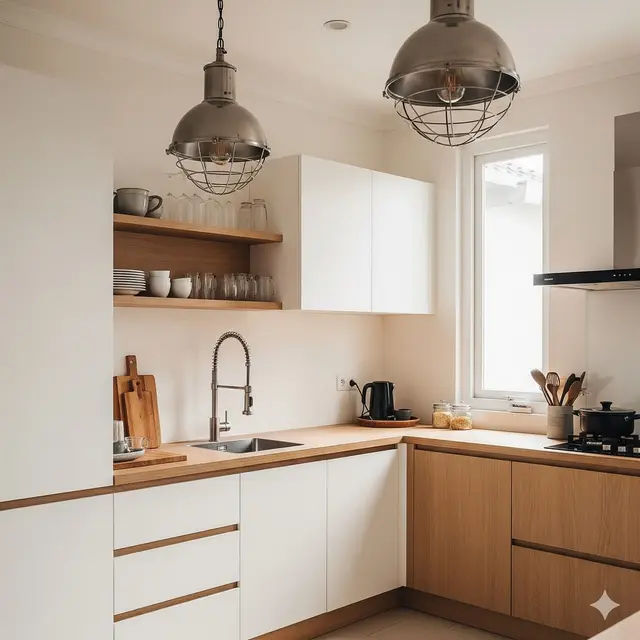 Gaya Scandinavian Industrial yang Terang
