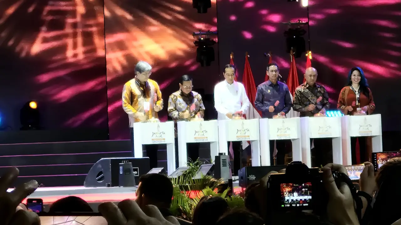 Jokowi Buka Jakarta Fair 2024 di Kemayoran