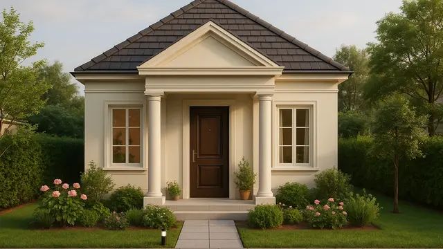 7 Desain Rumah Sederhana 9x9 Gaya Klasik Modern, Solusi Hunian Menawan di Lahan Terbatas