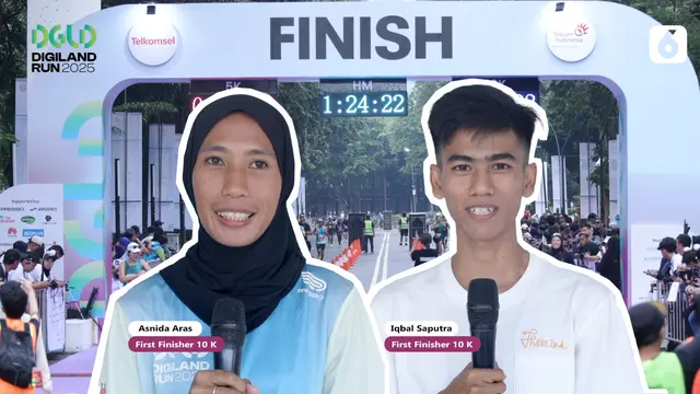 Pemenang Digiland Run 2025