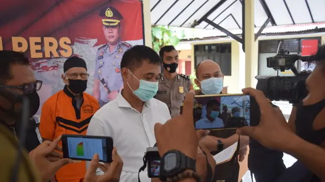 Polres Pemalang menangkap dua tersangka korupsi pupuk bersubsidi usai buron 6 tahun. (Foto: LIputan6.com/Humas Polres Pemalang)