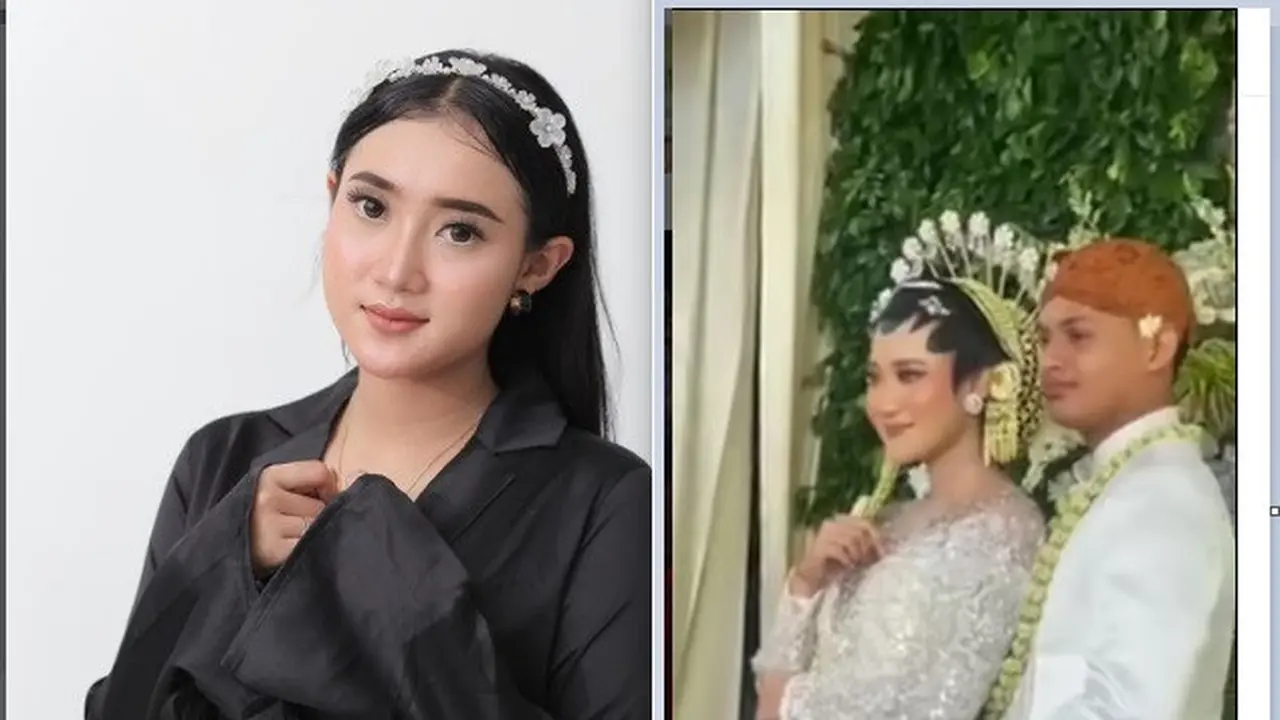 Pedangdut Yeni Inka resmi menikah dengan Briptu Khrisna (Foto: Instagram @yeniinka/tunangirawan5)