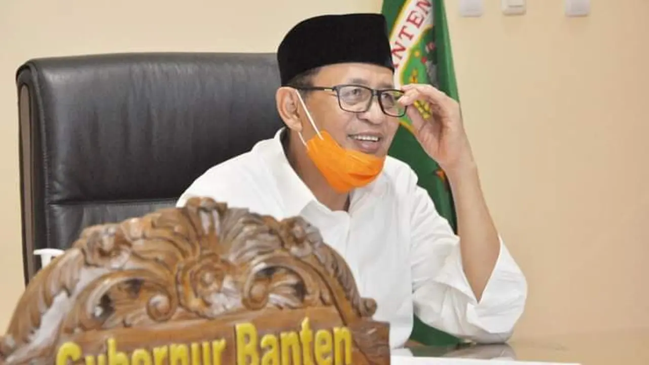 Gubernur Banten, Wahidin Halim. (Kamis, 18/02/2021). (Dokumentasi Pemprov Banten).