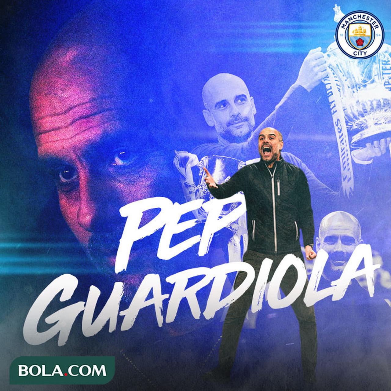 Resmi, Pep Guardiola Perpanjang Kontrak di Manchester City hingga 2027