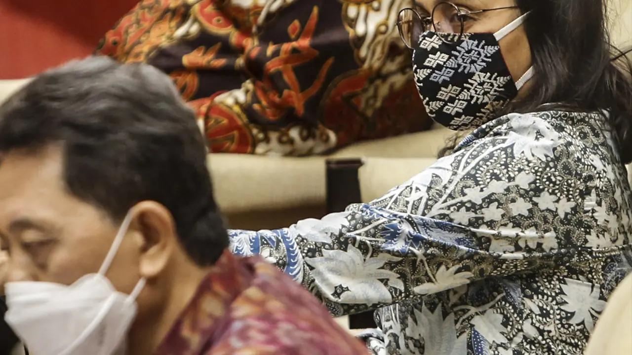 FOTO: Sri Mulyani Bahas Program PEN Bersama Komisi XI DPR