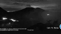 Erupsi Gunung Raung: Kolom Abu Membubung 1.000 Meter