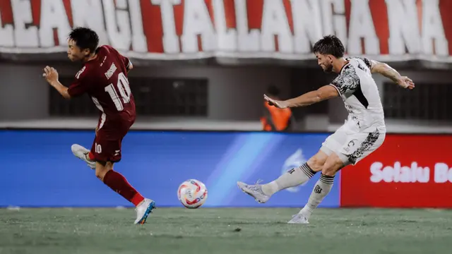 Brandon Wilson dan Daisuke Sakai - PSM Vs Bali United di BRI Liga 1 2024/2025