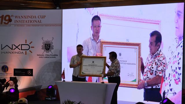 Peresmian Indonesia-China Friendship Golf Association (ICFGA)