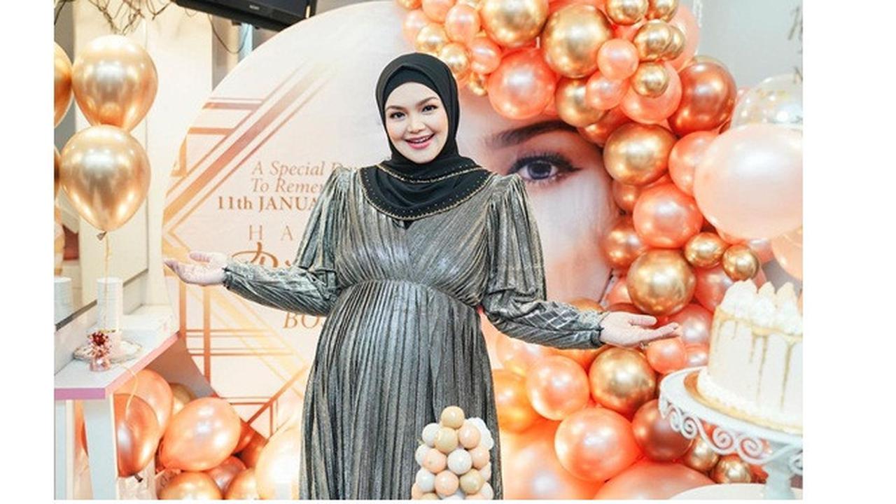 7 Potret Meriah Ulang Tahun Siti Nurhaliza Ke-42, Baby Bumpnya Jadi Sorotan