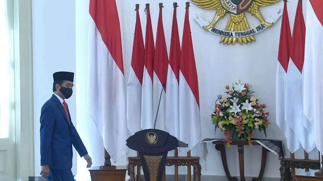 Jokowi Optimis Indonesia Menang COVID-19 di Upacara Virtual Hari Pancasila Virtual