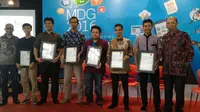 Pemenang Liga Digital Indonesia di MDG 2015