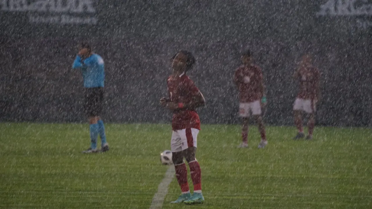 Penyerang Timnas Indonesia U-18, Ronaldo Kwateh.