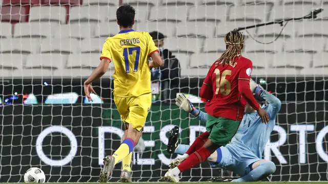 FOTO: Cristiano Ronaldo Dicadangkan, Portugal Hancurkan Andorra 7-0