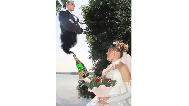 6 Foto Prewedding Berbagai Tema Ini Unik dan Kocak, Anti-mainstream