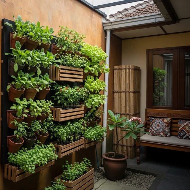 9 Inspirasi Desain Kebun Sayur Belakang Rumah, Halaman Lebih Asri dan Produktif