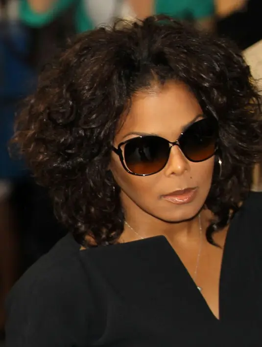 Dilaporkan Hollywood, Janet tampak bersemangat saat itu, meskipun dibayangi dengan perceraiannya bersama seorang Milyarder, Wissam Al Mana. (AFP/Bintang.com)