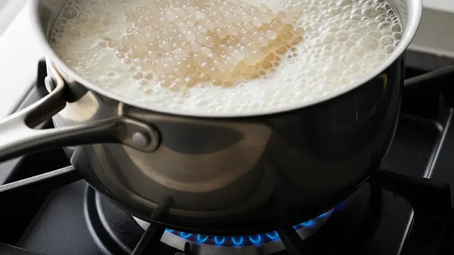 Ilustrasi Bubur Mutiara