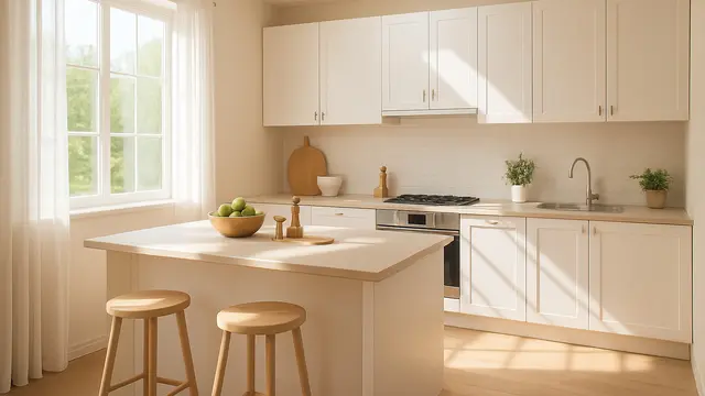 Desain Dapur Open Space untuk Rumah Kecil Minimalis (Foto: ChatGPT)