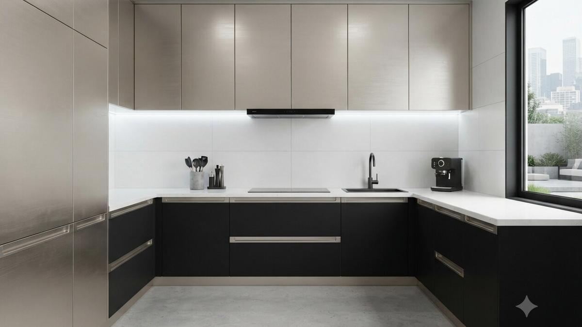 10 Kombinasi Warna Kitchen Set dan Backsplash yang Elegan, Cocok untuk Dapur Impian