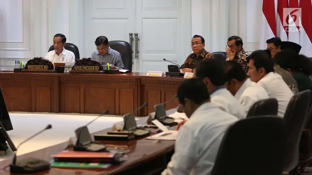 Sikapi Aksi Terorisme, Presiden Jokowi Gelar Rapat Terbatas
