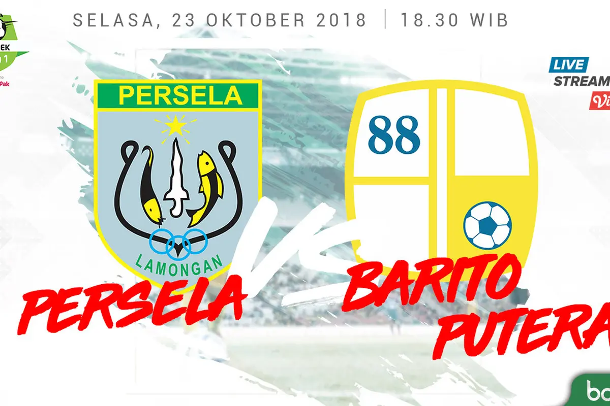 Persela Lamongan Vs Barito Putera