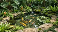 7 Tanaman yang Aman Ditanam di Tepi Kolam Ikan Hias, Bantu Menjaga Ekosistem Tetap Sehat