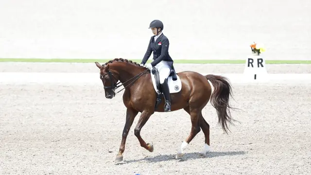 Atlet berkuda Indonesia, Larasati Gading.