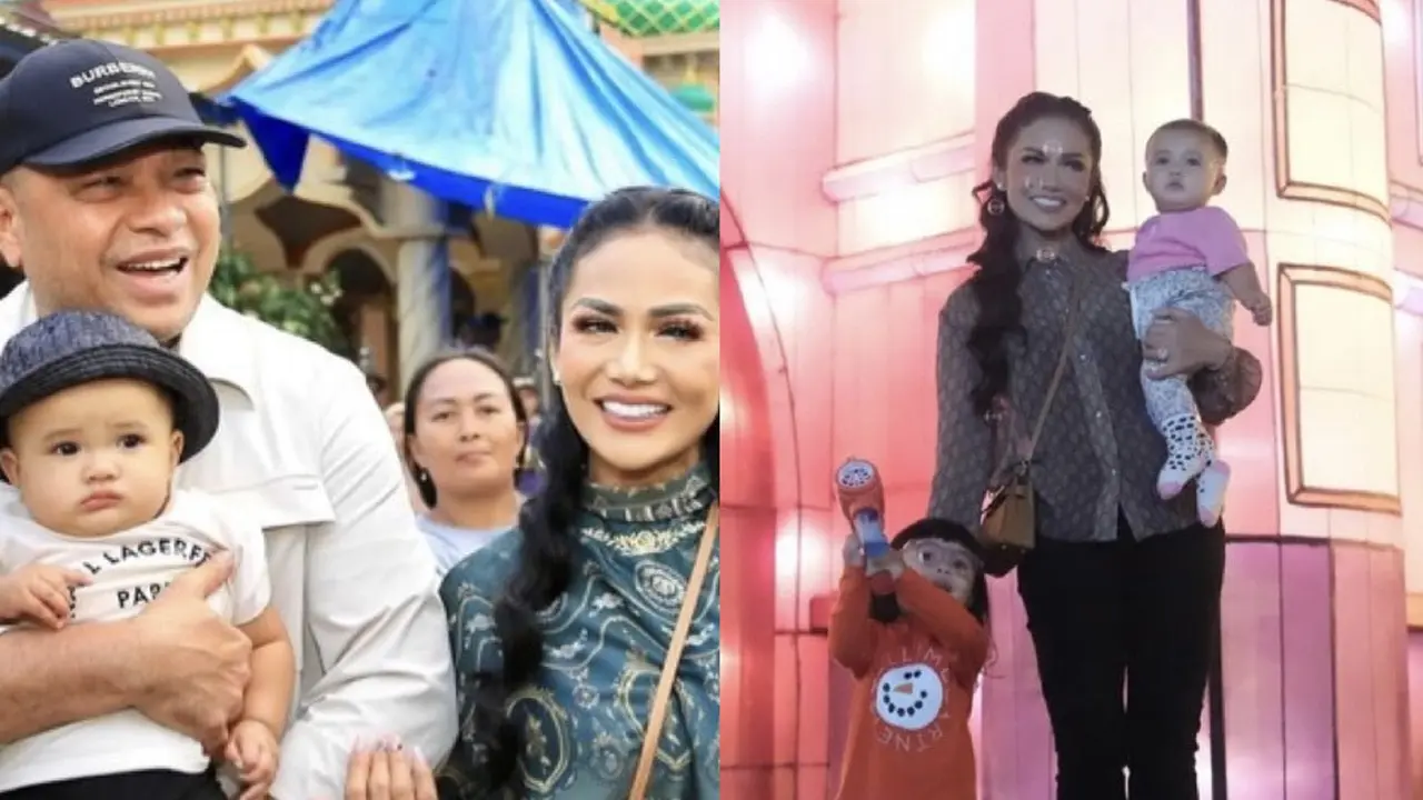 Krisdayanti Saat Idul Adha dan Liburan di Malang Bersama Dua Cucu