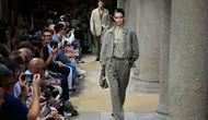 3 Tren Busana Pria dari Runway Milan dan Paris Fashion Week