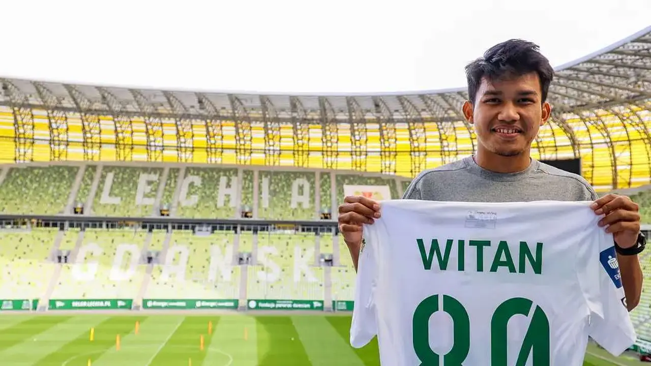 Witan Sulaeman bergabung dengan Lechia Gdansk.