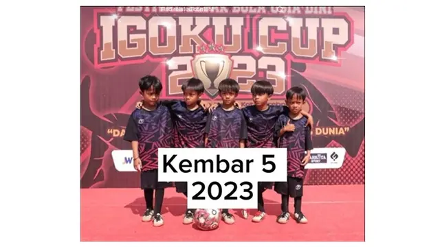 Viral Tahun 2016, Ini 6 Potret Transformasi Bayi Kembar Lima yang Ultah ke-8