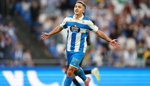 Winger Deportivo La Coruna, Yeremay Hernandez. (dok. X Yeremay Hernandez/Deportivo La Coruna)